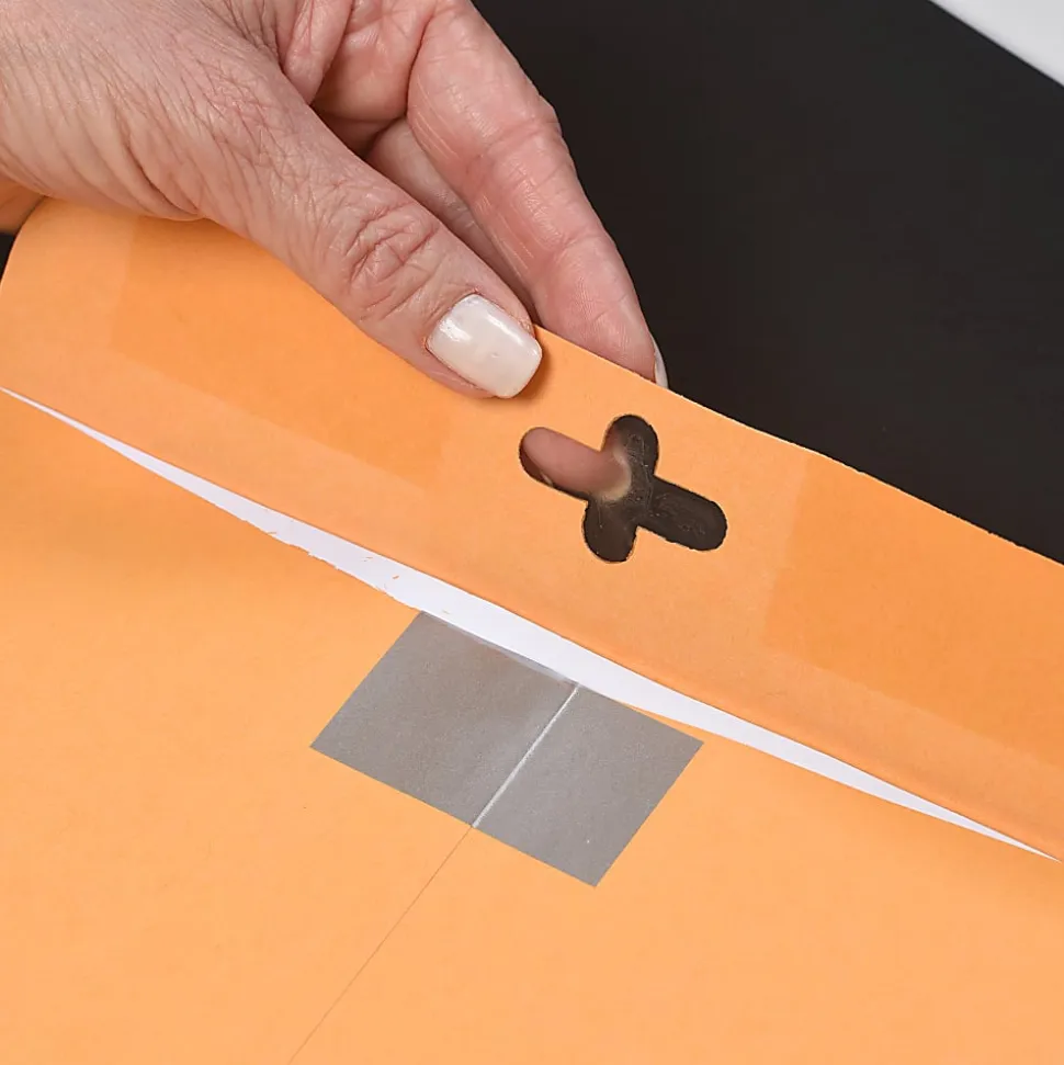 Quality Park™ Postage Savings ClearClasp® Envelopes, 9" x 12", Brown Kraft, Pack Of 100