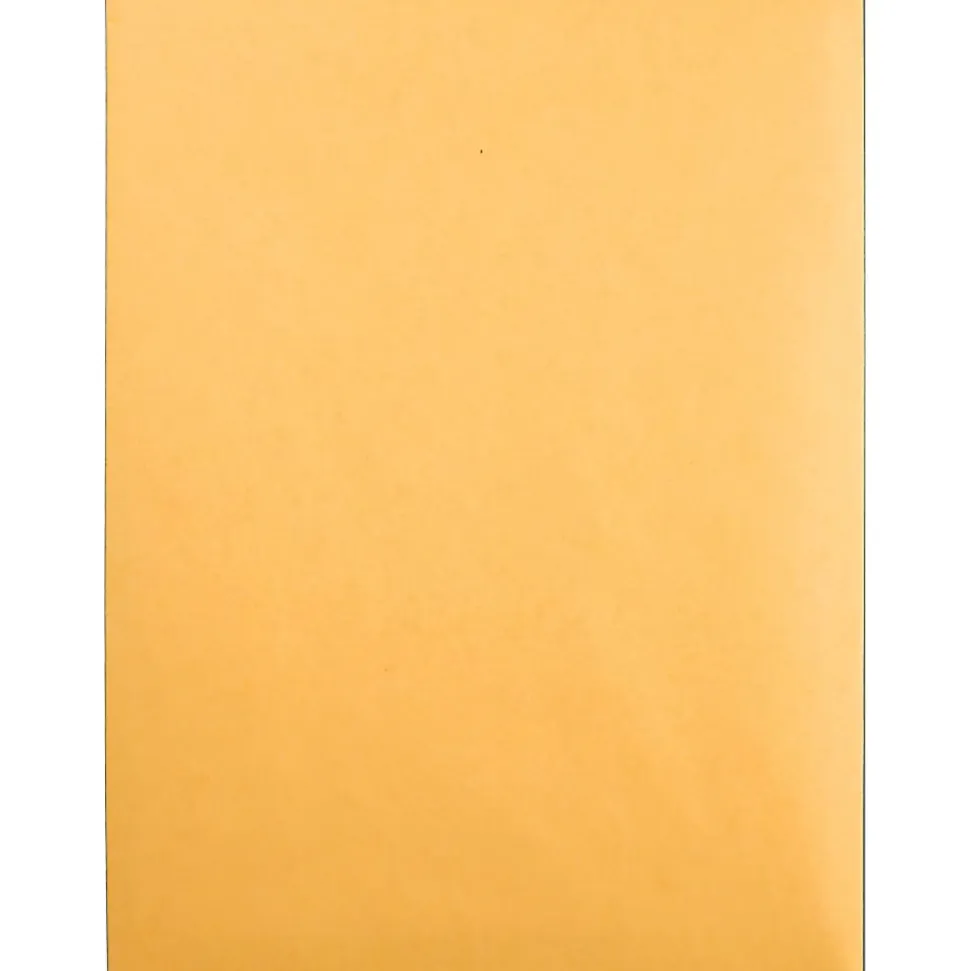 Quality Park™ Postage Savings ClearClasp® Envelopes, 9" x 12", Brown Kraft, Pack Of 100