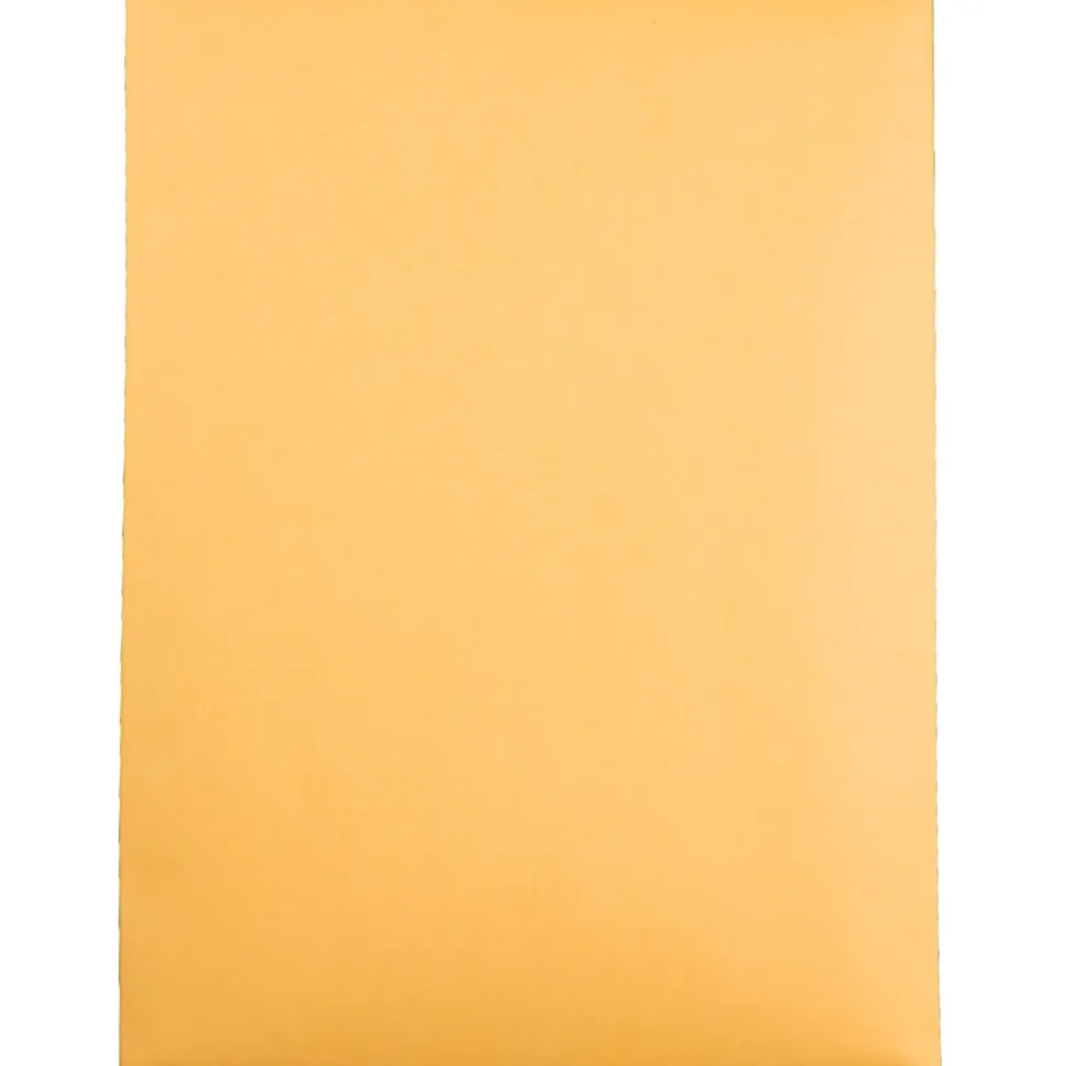 Quality Park™ Postage Savings ClearClasp® Envelopes, 6" x 9", Brown Kraft, Pack Of 100