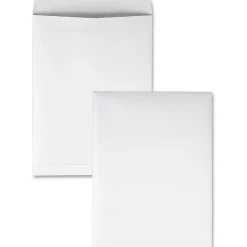 Quality ParkĀ® Redi-SealĀ® Catalog Envelopes, 9" x 12", Self-Sealing, White, Box Of 100