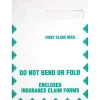 Quality Park® #10 Redi-Seal™ Medical Claim Business Envelopes, Top Right Window, Gummed Seal, White, Box Of 100