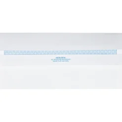 Quality Park® #10 Redi-Seal™ Security Window Envelopes, Bottom Left Window, Self Adhesive, White, Box Of 500