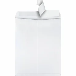 Quality Park Redi-Strip Catalog Envelopes With Redi-Strip Closure, #15-1/2, 12" x 15-1/2", White, Box Of 100 Envelopes
