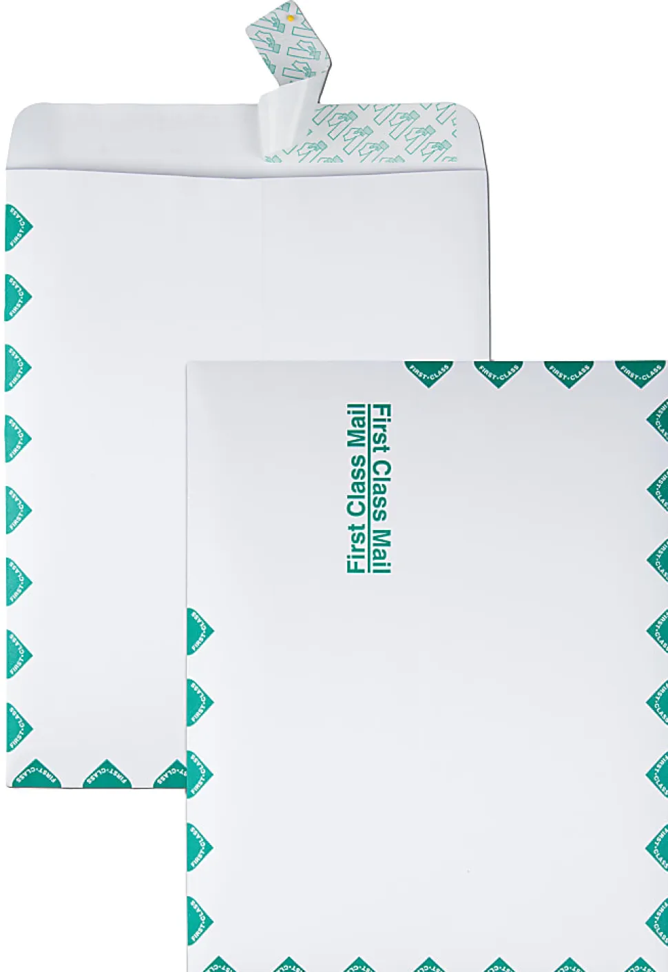 Quality Park® Redi-Strip™ Catalog Envelopes, First Class, 10" x 13", Self-Sealing, White, Box Of 100