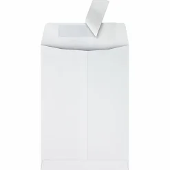 Quality Park® Redi-Strip™ Catalog Envelopes, 6 1/2" x 9 1/2", Self-Adhesive, White, Box Of 100