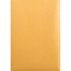 Quality Park® Redi-Strip⢠Catalog Envelopes, 6" x 9", Self-Adhesive, Brown Kraft, Box Of 100