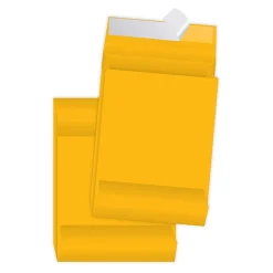 Quality ParkĀ® Redi-StripĀ® Expansion Envelopes, 10" x 13" x 2", 40 Lb, Self-Adhesive, Brown Kraft, Pack Of 25