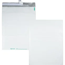 Quality Park® Redi-Strip™ Jumbo Poly Envelopes, 14" x 19", White, Box Of 100