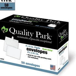 Quality Park® Redi-Strip® Photo Envelopes, 4 1/2