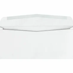 Quality Park® #10 Ridge™ Window Business Envelopes, Bottom Left Window, Gummed Seal, White, Box Of 500