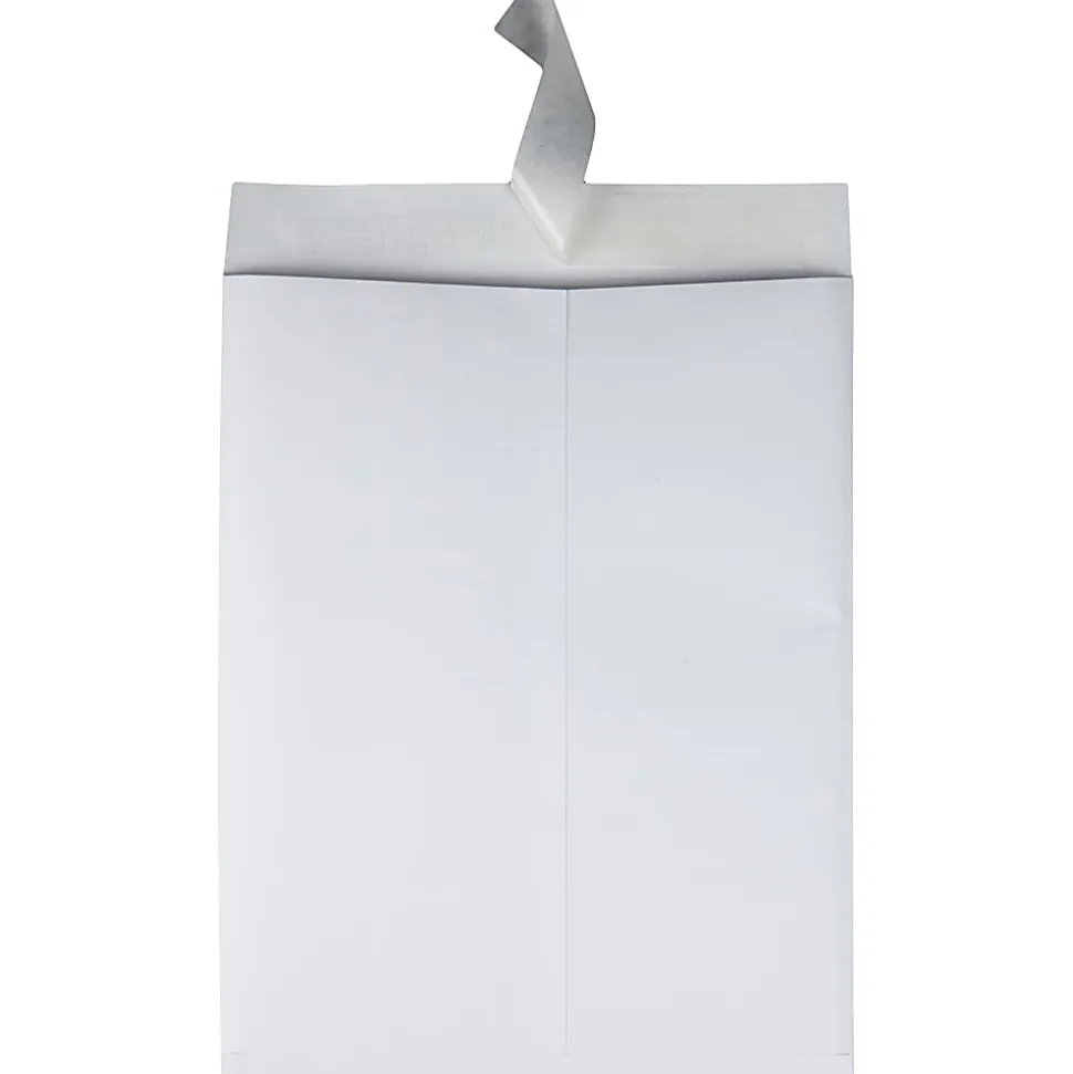 Quality Park® Ship-Lite Catalog Envelopes, 10" x 13", Self-Adhesive, White, Box Of 100