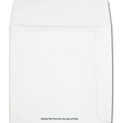 Quality Park Tech-No-Tear™ CD/DVD Sleeves, White, Pack Of 100