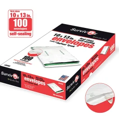 Quality Park® Tyvek® Envelopes, First Class, 10