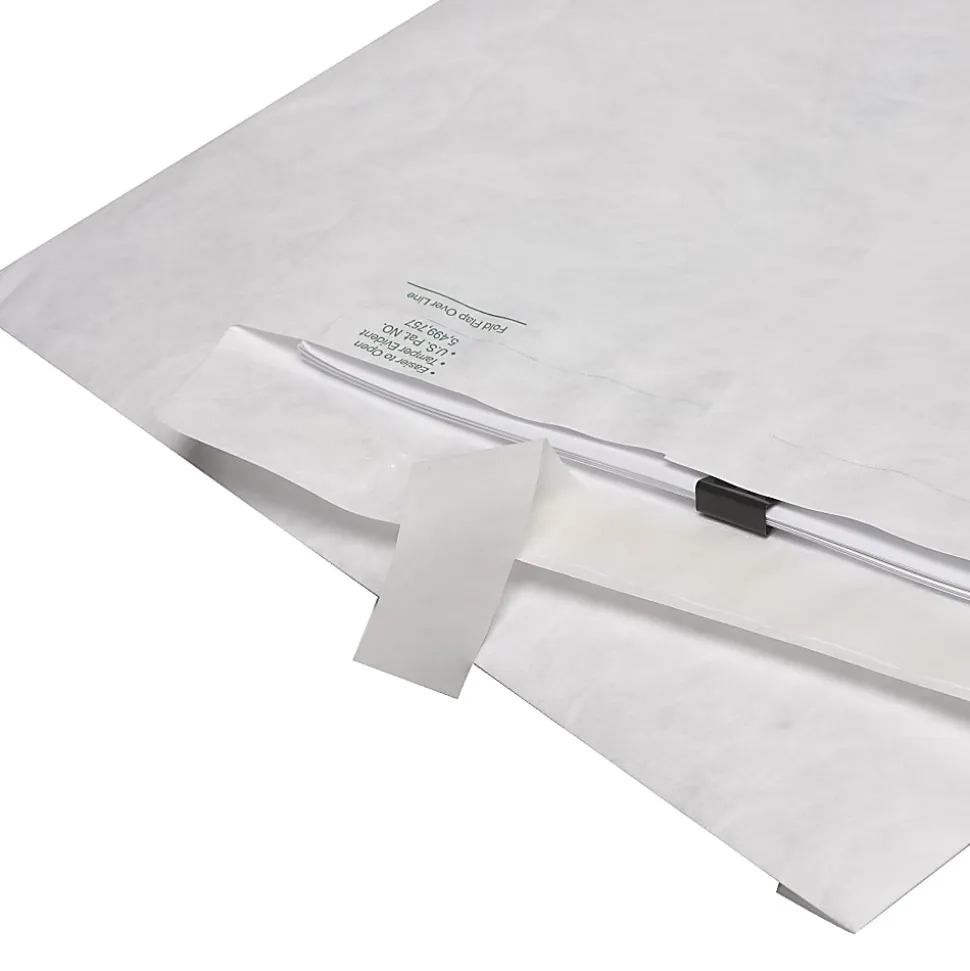 Quality Park® Tyvek® Envelopes, 10" x 15", White, Box Of 100