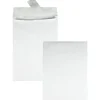 Quality Park® Tyvek® Expansion 10" x 13" x 1 1/2" Envelopes, 14 Lb, Self-Adhesive Closure, White, Carton Of 100