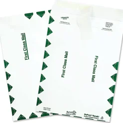 Quality ParkĀ® TyvekĀ® 9" x 12" Envelopes, Self-Adhesive, First Class, White, Box Of 100