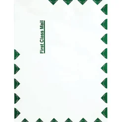 Quality Park® Tyvek® 9" x 12" Envelopes, Self-Adhesive, First Class, White, Box Of 100