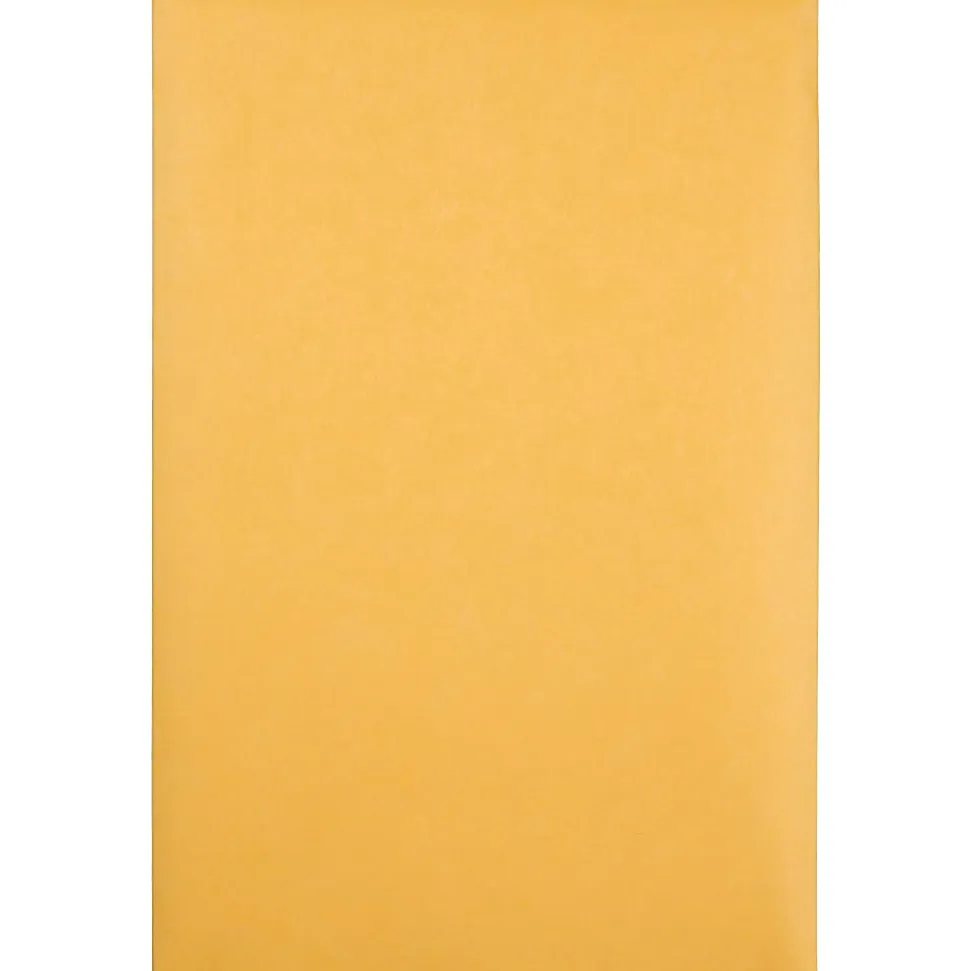 Quality Park 6 x 9 Catalog Mailing Envelopes - Catalog - #1 - 6" Width x 9" Length - 28 lb - Gummed - Kraft - Kraft - 100 / Box