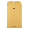 Quality Park 6" x 9" Envelopes, Clasp Closure, Brown, Box Of 500