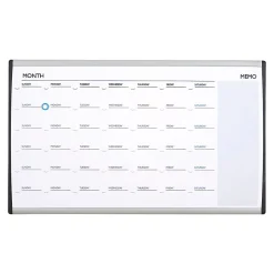 Quartet® ARC™ Magnetic Dry-Erase Calendar For Cubicles, 18