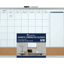 Quartet® Calendar Magnetic Dry-Erase Whiteboard, 17