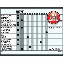 Quartet® Classic DuraMax® Magnetic Dry-Erase In/Out Board, 24