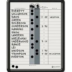Quartet® Classic Gray In/Out Board, 11