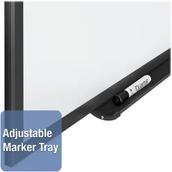 Quartet® Classic Magnetic Dry-Erase Whiteboard, 24" x 36", Aluminum Frame With Black Finish