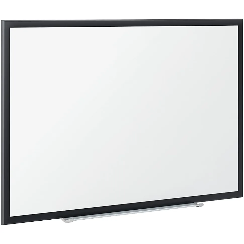 Quartet® Classic Magnetic Dry-Erase Whiteboard, 24" x 36", Aluminum Frame With Black Finish