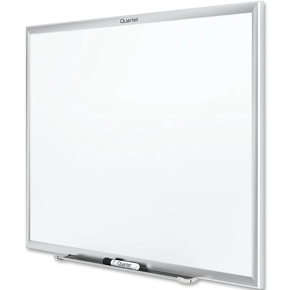 Quartet® Classic Magnetic Dry-Erase Whiteboard, 36" x 48", Aluminum Frame With Silver Finish