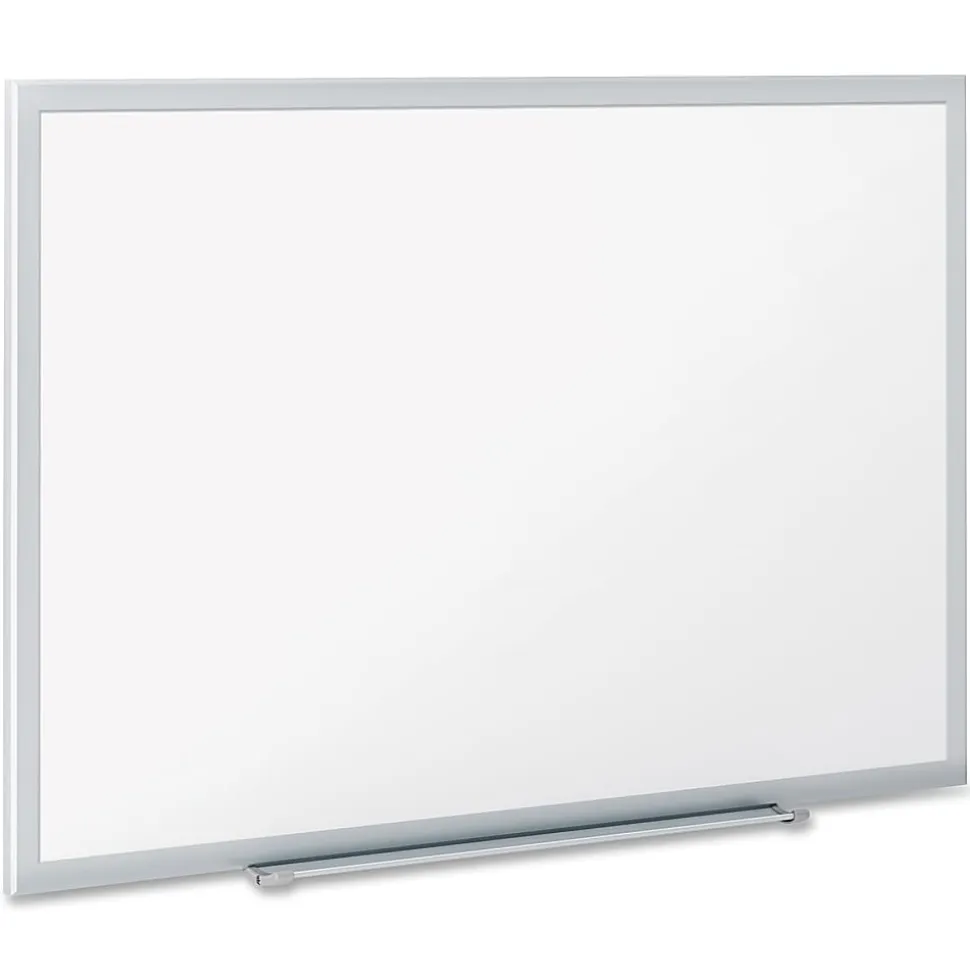 Quartet® Classic Magnetic Dry-Erase Whiteboard, 36" x 48", Aluminum Frame With Silver Finish