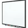 Quartet® Classic Magnetic Dry-Erase Whiteboard, 48" x 72", Aluminum Frame With Black Finish