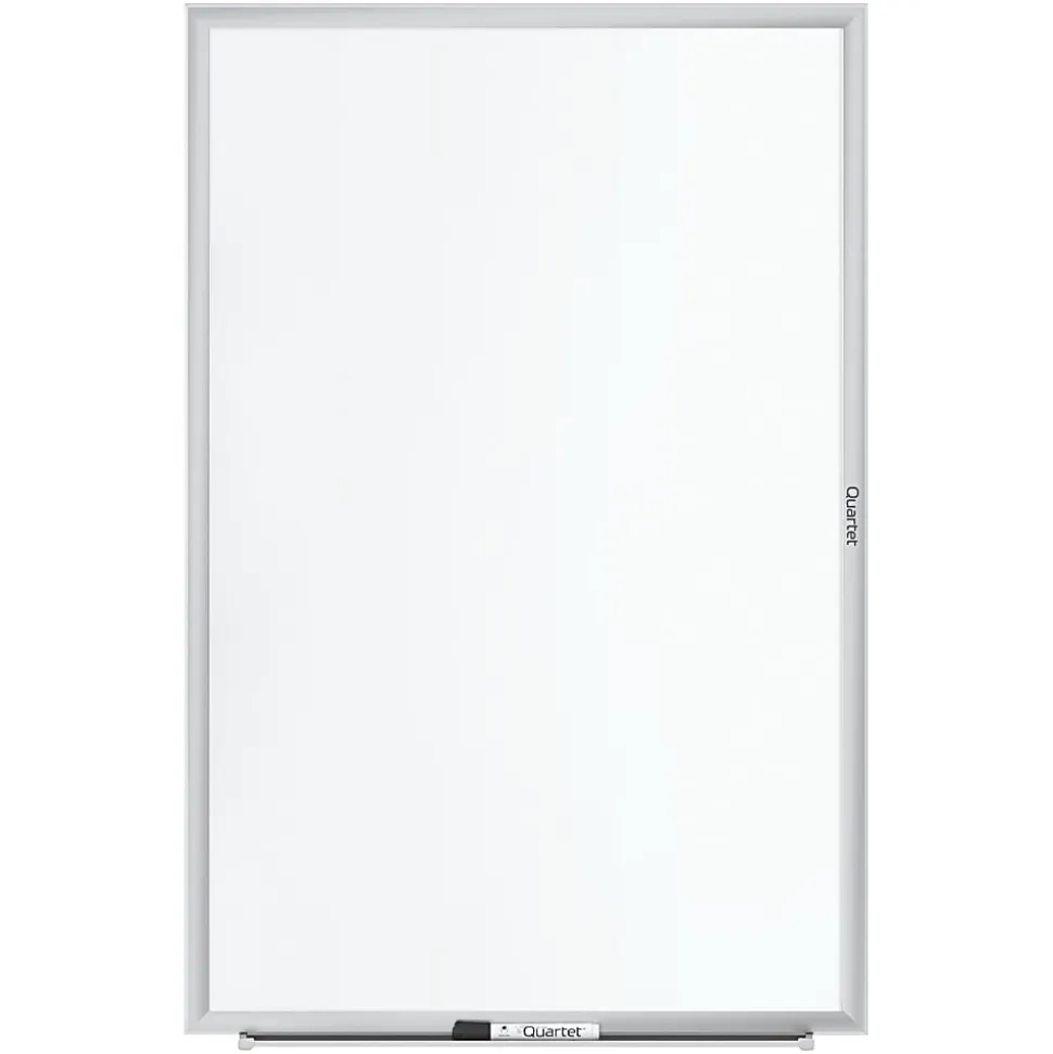 Quartet® Classic Magnetic Dry-Erase Whiteboard, 96" x 48", Aluminum Frame With Silver Finish