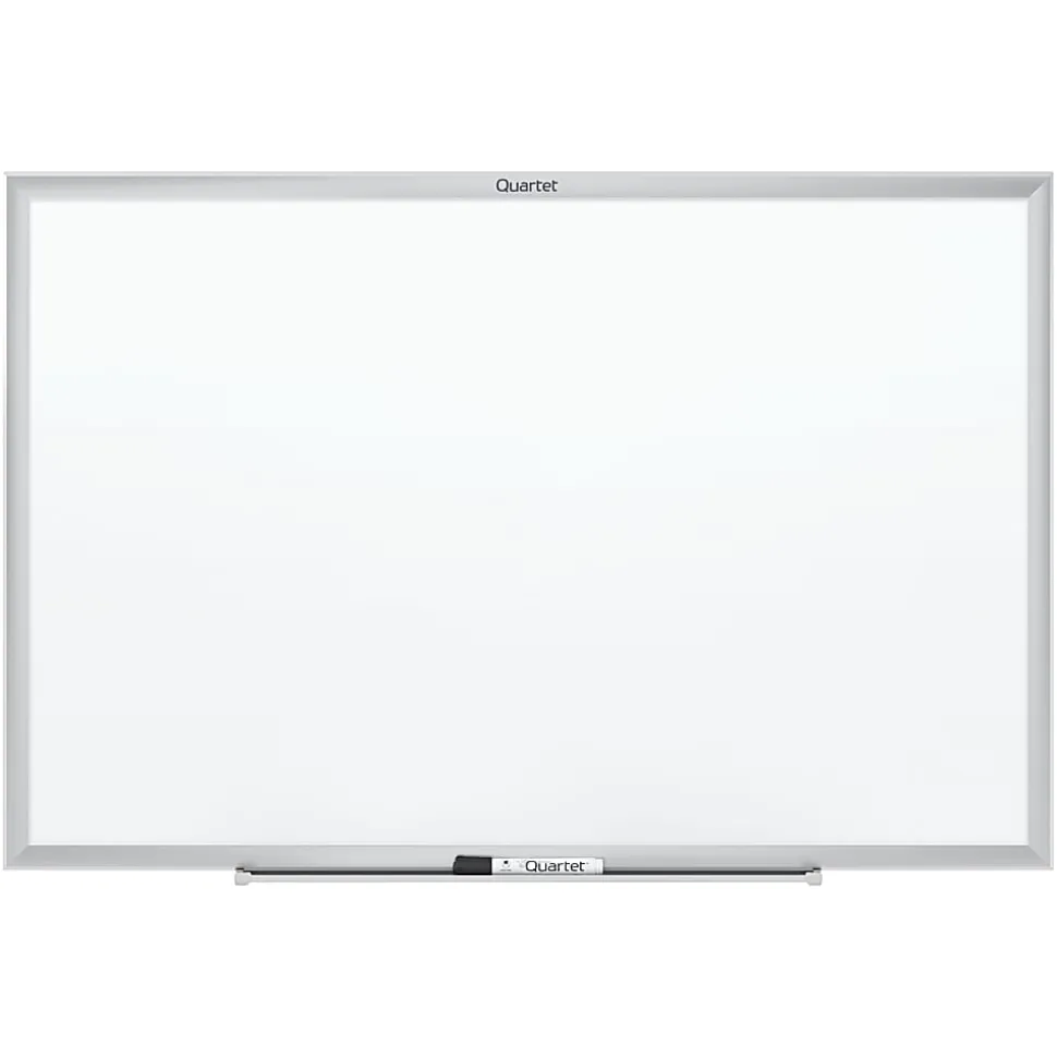 Quartet® Classic Magnetic Dry-Erase Whiteboard, 96" x 48", Aluminum Frame With Silver Finish