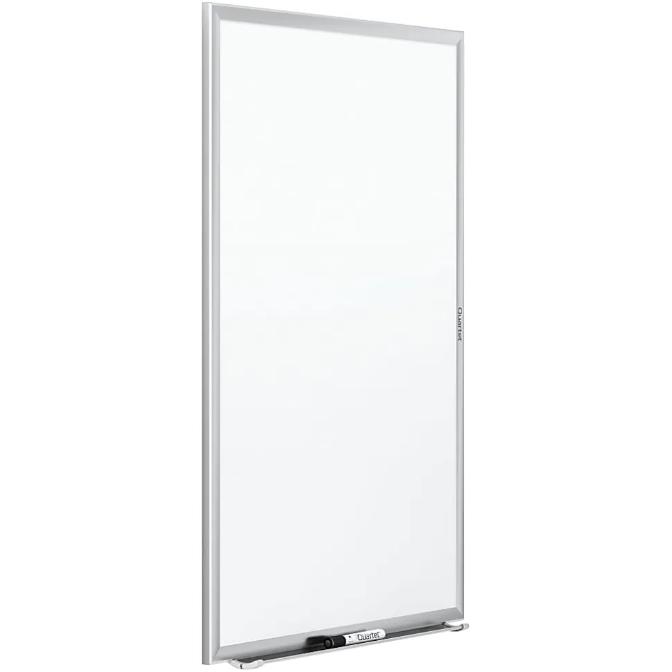 Quartet® Classic Magnetic Dry-Erase Whiteboard, 96" x 48", Aluminum Frame With Silver Finish