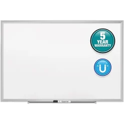 Quartet® Classic Magnetic Dry-Erase Whiteboard, 60" x 36", Aluminum Frame With Silver Finish