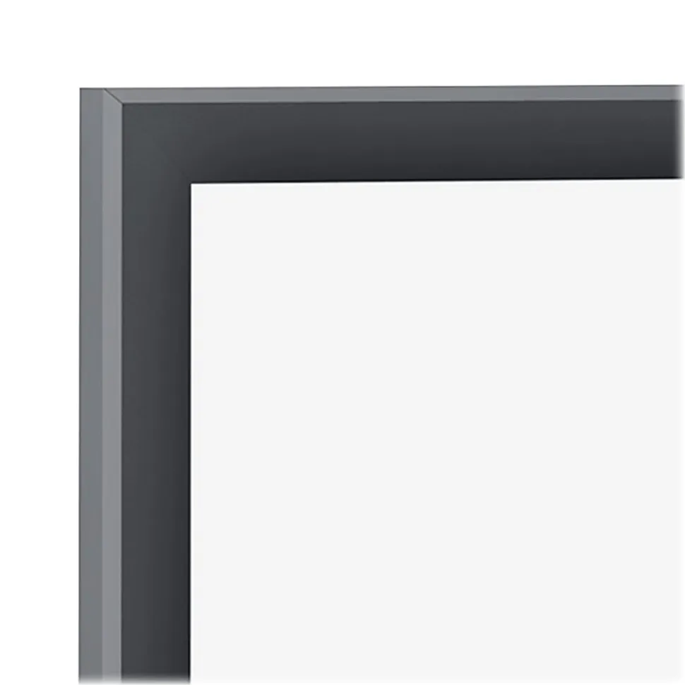 Quartet® Classic Magnetic Dry-Erase Whiteboard, 60" x 36", Aluminum Frame With Black Finish