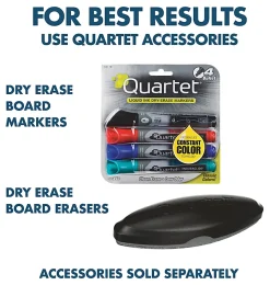 Quartet® Classic Porcelain Magnetic Dry-Erase Whiteboard, 60