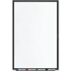 Quartet® Classic TAA Compliant Magnetic Dry-Erase Whiteboard, 48" x 96", Aluminum Frame With Black Finish