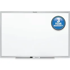 Quartet® Classic Total Erase® Non-Magnetic Melamine Dry-Erase Whiteboard, 36