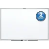 Quartet® Classic Total Erase® Non-Magnetic Melamine Dry-Erase Whiteboard, 48" x 36", Aluminum Frame With Silver Finish