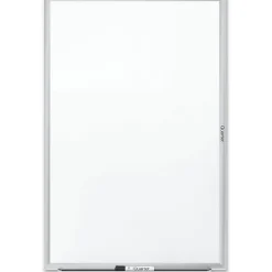 Quartet® Classic Total Erase® Non-Magnetic Melamine Dry-Erase Whiteboard, 48" x 96", Aluminum Frame With Silver Finish