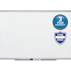 Quartet® Classic Total Erase® Non-Magnetic Melamine Dry-Erase Whiteboard, 48