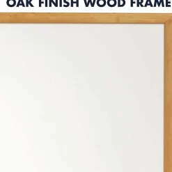 Quartet® Combination Non-Magnetic Melamine Dry-Erase/Cork Bulletin Board, 24