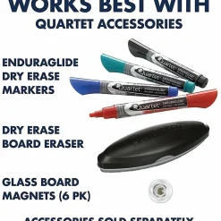 Quartet® Contemporary Tripod StyleDry-Erase Whiteboard Easel, 27