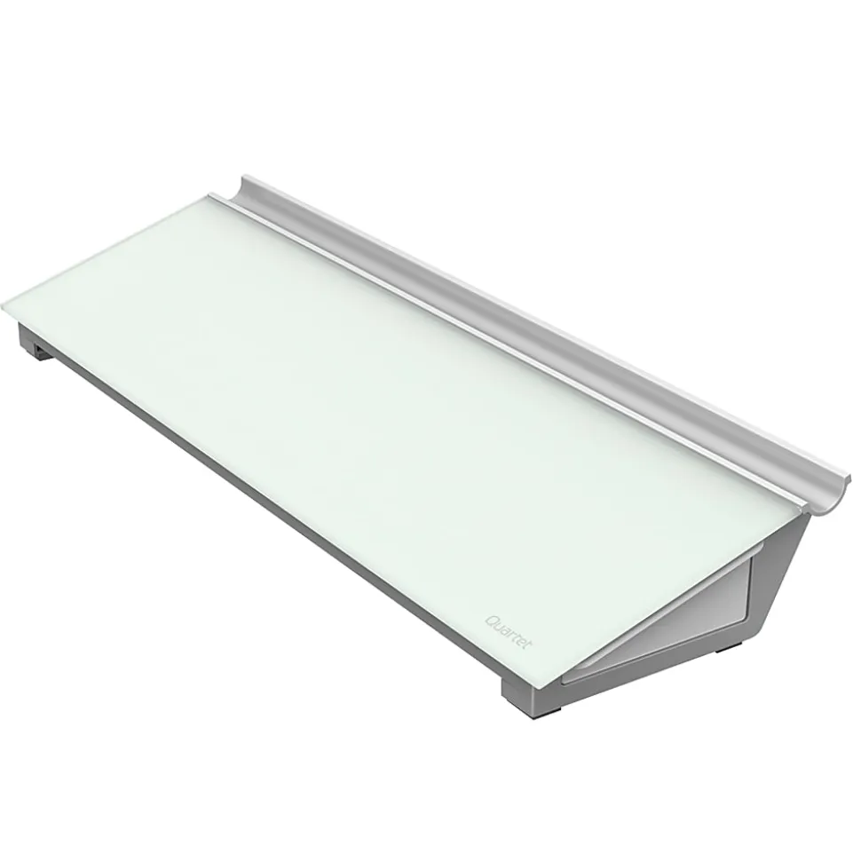 Quartet® Dry-Erase Desktop Computer Pad, 18" x 6", White