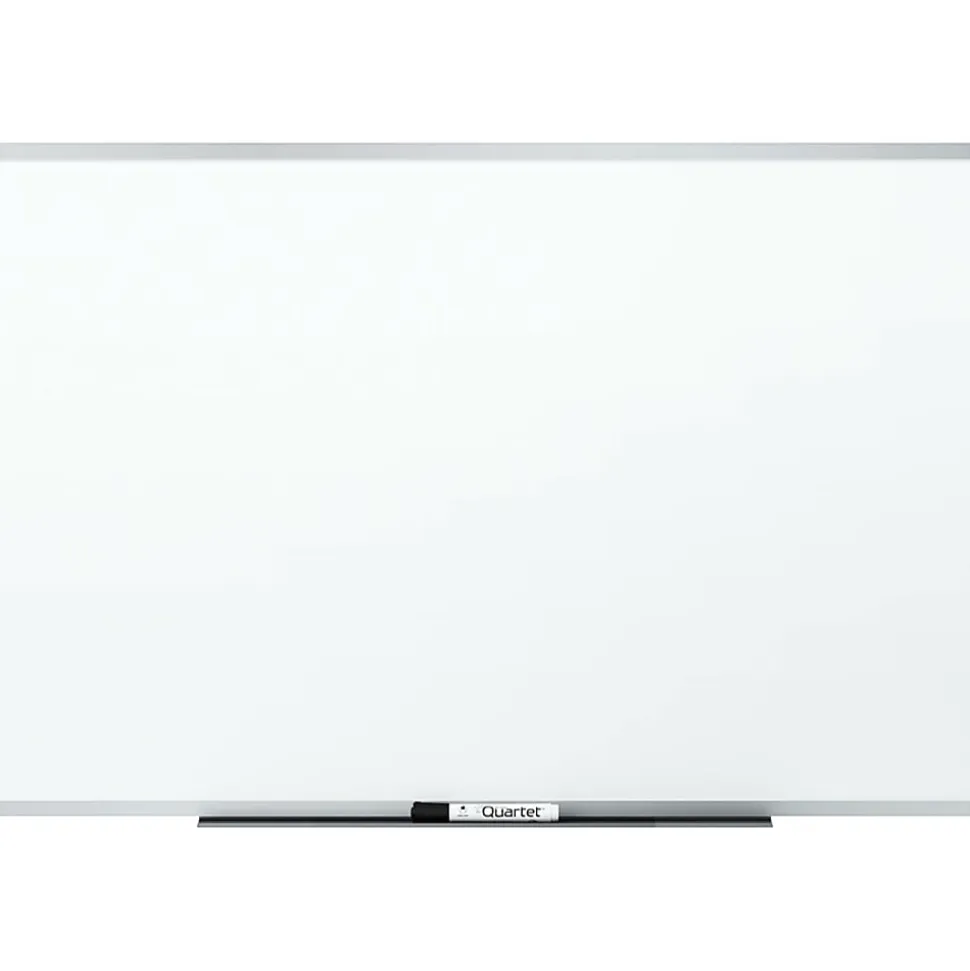 Quartet® DuraMax® Magnetic Dry-Erase Whiteboard, 48" x 36", Aluminum Frame With Silver Finish
