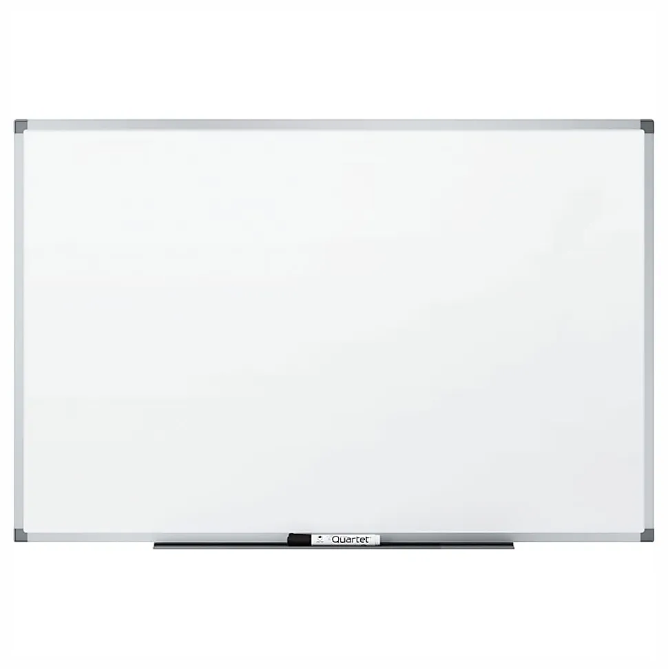 Quartet® DuraMax® Magnetic Dry-Erase Whiteboard, 48" x 36", Aluminum Frame With Silver Finish