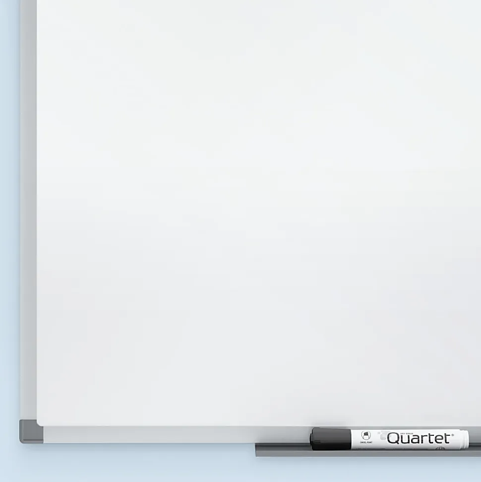 Quartet® DuraMax® Magnetic Dry-Erase Whiteboard, 48" x 36", Aluminum Frame With Silver Finish