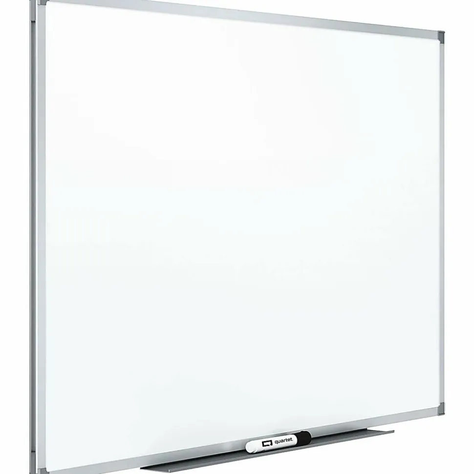Quartet® DuraMax® Magnetic Dry-Erase Whiteboard, 48" x 36", Aluminum Frame With Silver Finish